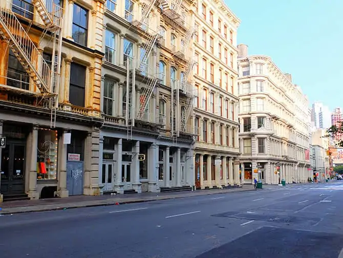 Things to do and see in SoHo New York - Broome Street