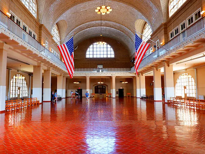 Statue of Liberty and Ellis Island Boat Tour - Ellis Island Building