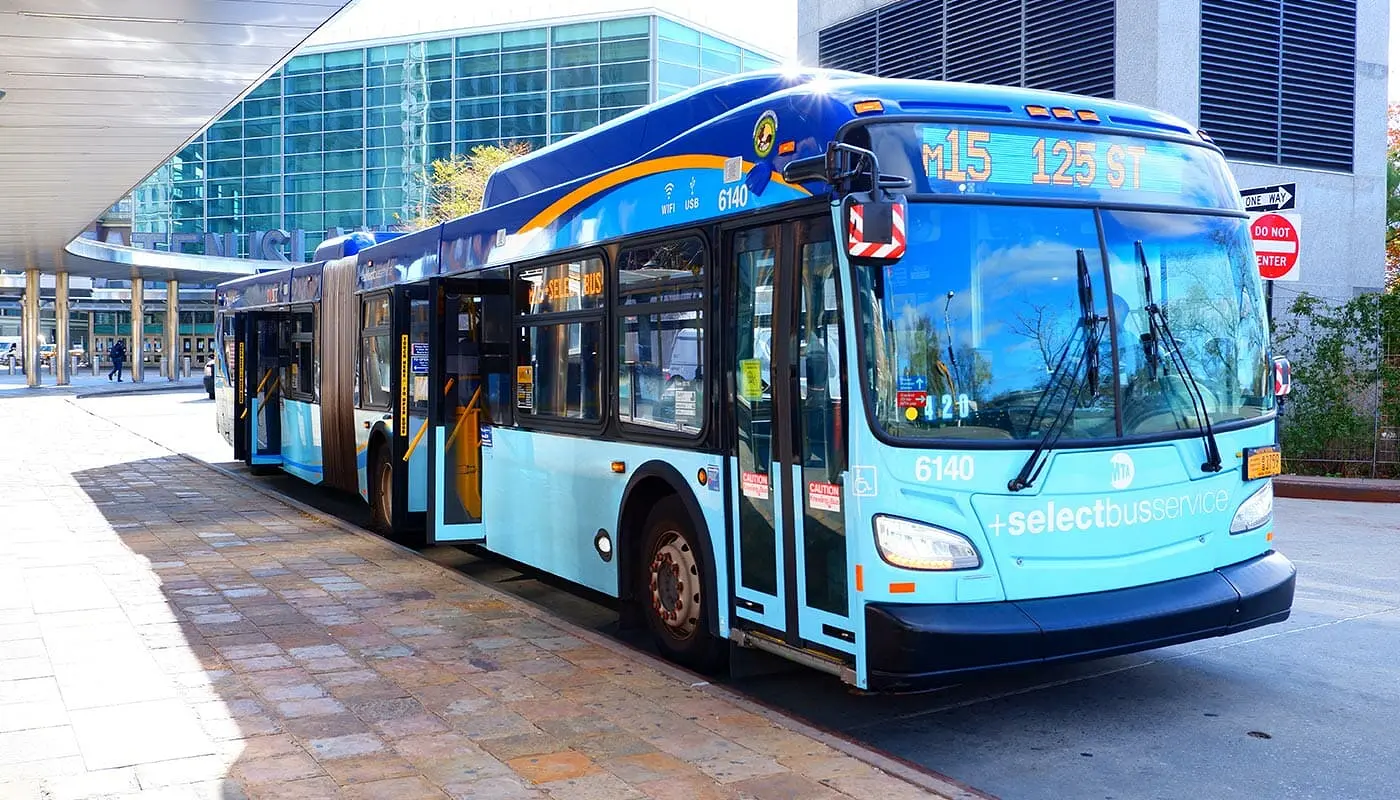 New York Bus - Bus on 9th Avenue