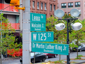 Harlem New York - Street Signs