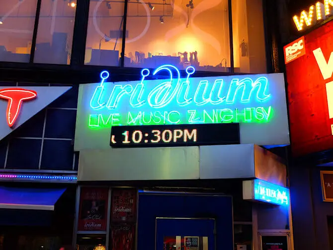 Jazz and Blues in New York - Iridium