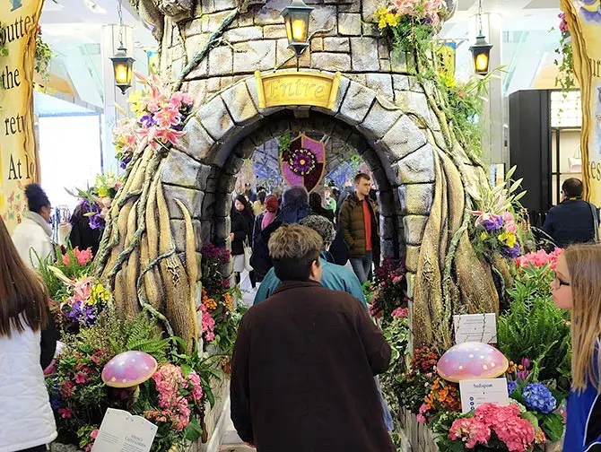 Macy’s in New York - Flower Show Decorations