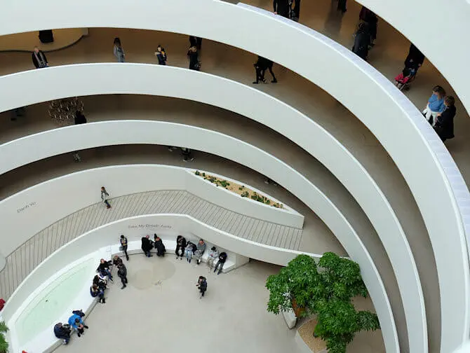 Guggenheim Museum in New York - Inside