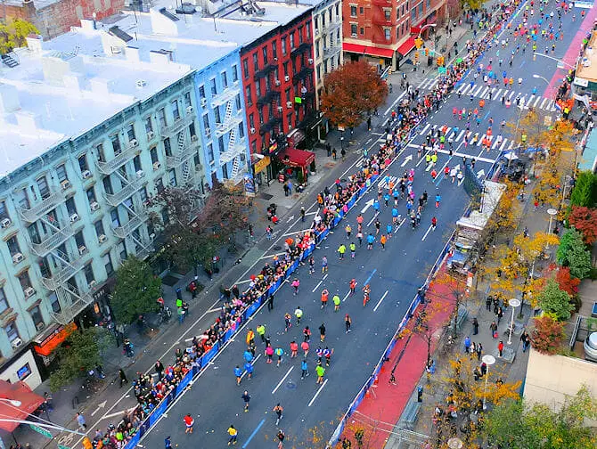 New York Marathon - First Avenue