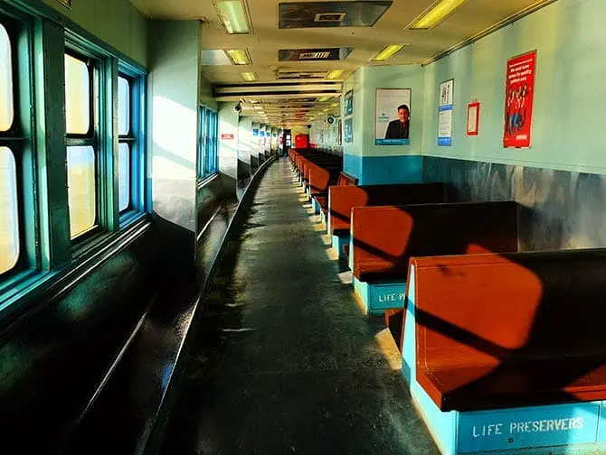 Staten Island Ferry - interior