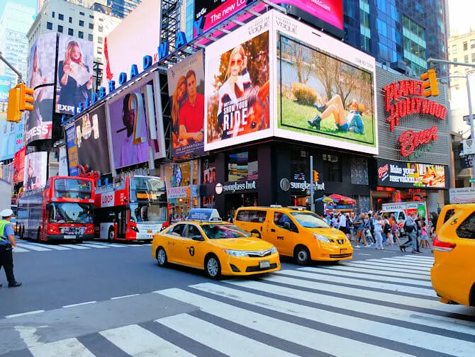 New York Taxis - Rush hour