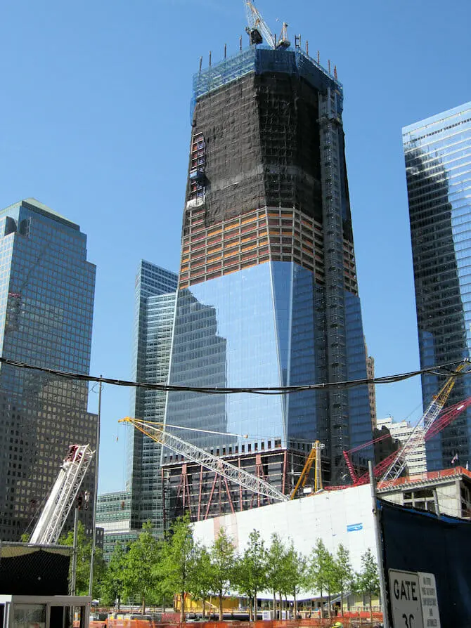 Freedom Tower/One World Trade Center- construction
