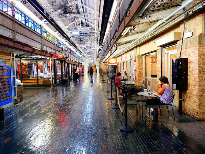 New York Markets - Chelsea Market Hallway
