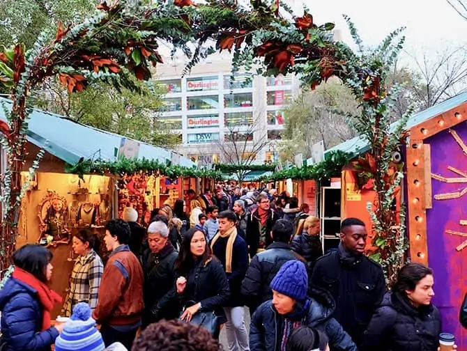 New York Markets Union Square Christmas Market
