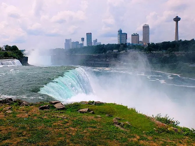 New York to Niagara Falls by Plane Day Trip - Niagara Falls on the American Side