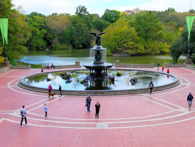 Central Park in New York - Bethesda Fountain