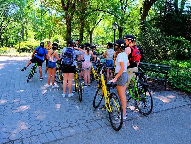 Central Park in New York - Bike Tour