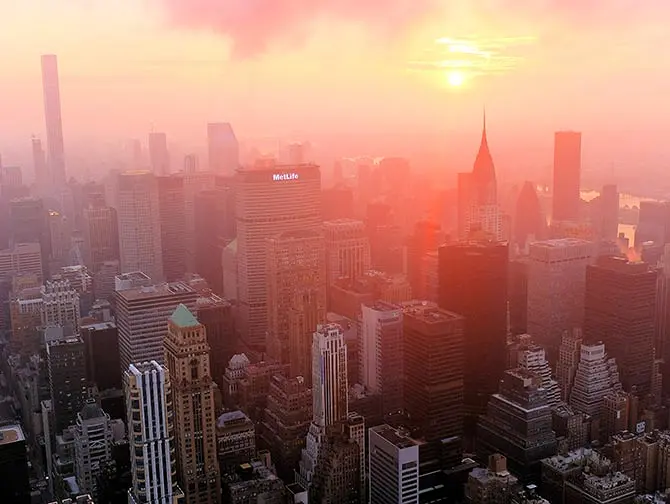 Empire State Building Tickets - Sunrise East River