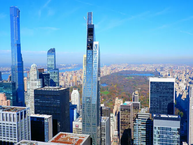 Rockefeller Center in New York - Top of the Rock