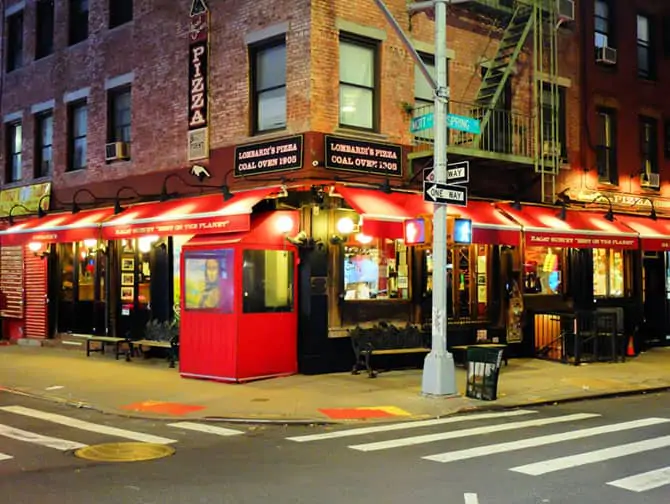 Best Pizza in New York - Lombardi's