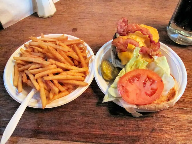 Best Burgers in New York - Corner Bistro burger