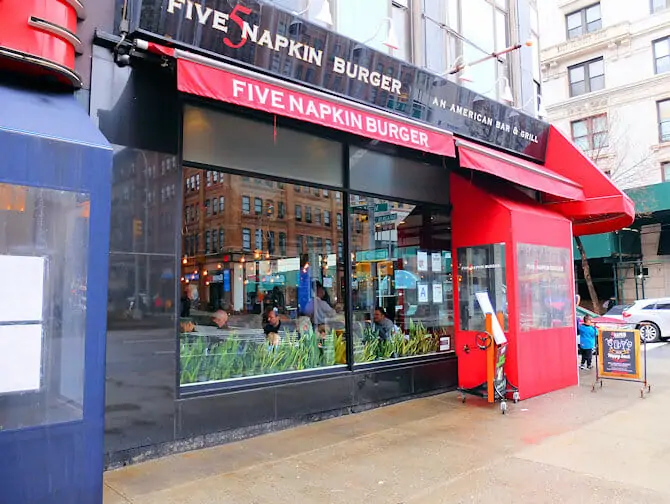 Best Burgers in New York - 5 Napkin Burger