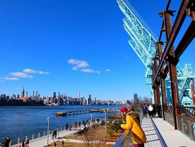 Parks in New York - Elevated Walkway in Domino Park