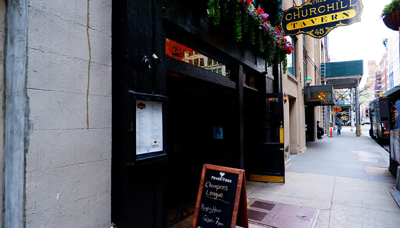 The Best Fish and Chips in New York - The Churchill