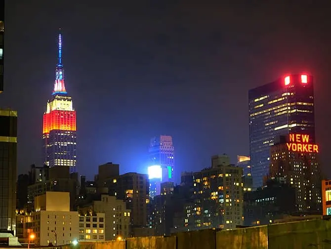 4th of July in New York - Empire State Building