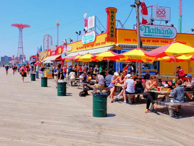 Memorial Day in New York - Coney Island Boardwalk