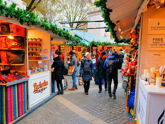 New York Markets - Bryant Park Christmas Market