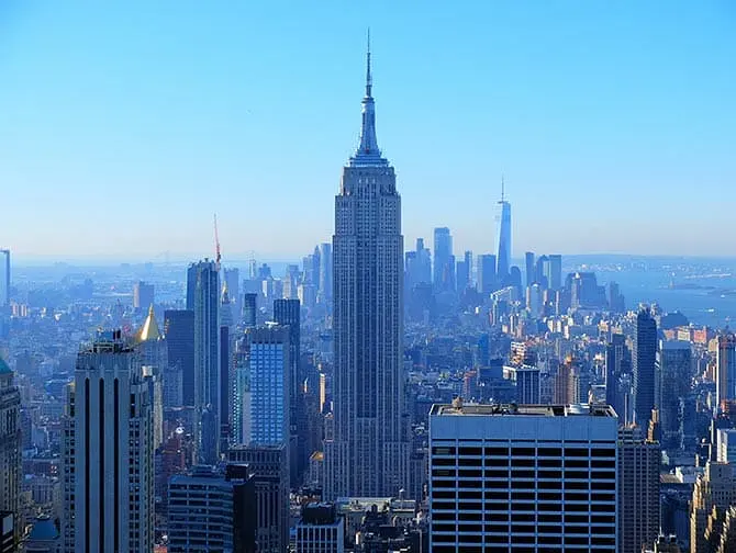 New Year's Day in New York - View from Top of the Rock