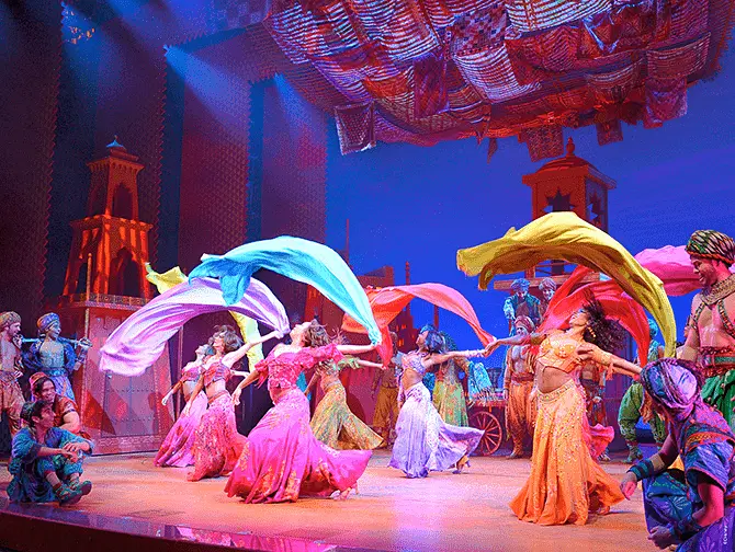 Aladdin on Broadway Tickets - Dancing