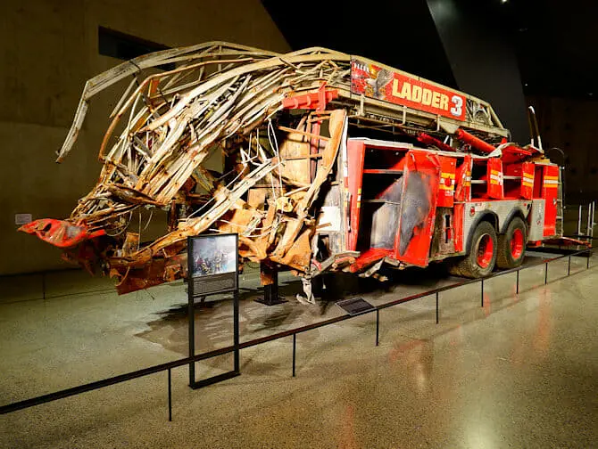 9/11 Museum Tickets - Fire Truck