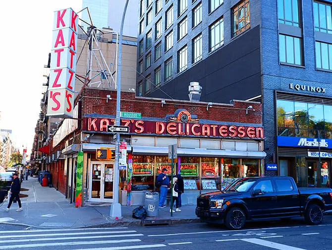 Things to do and see in the Lower East Side - Katz's Deli