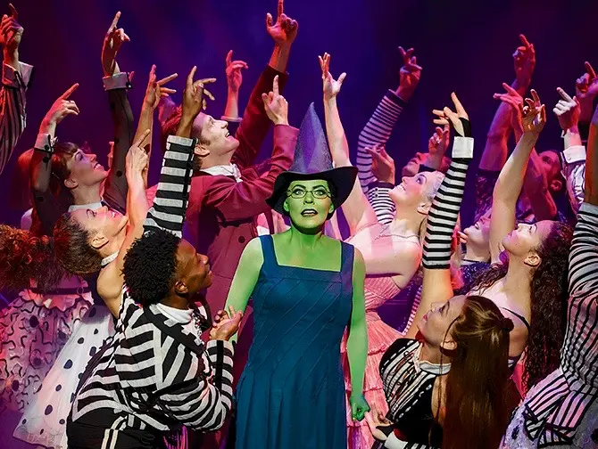 Wicked on Broadway Tickets - Elphaba and Cast