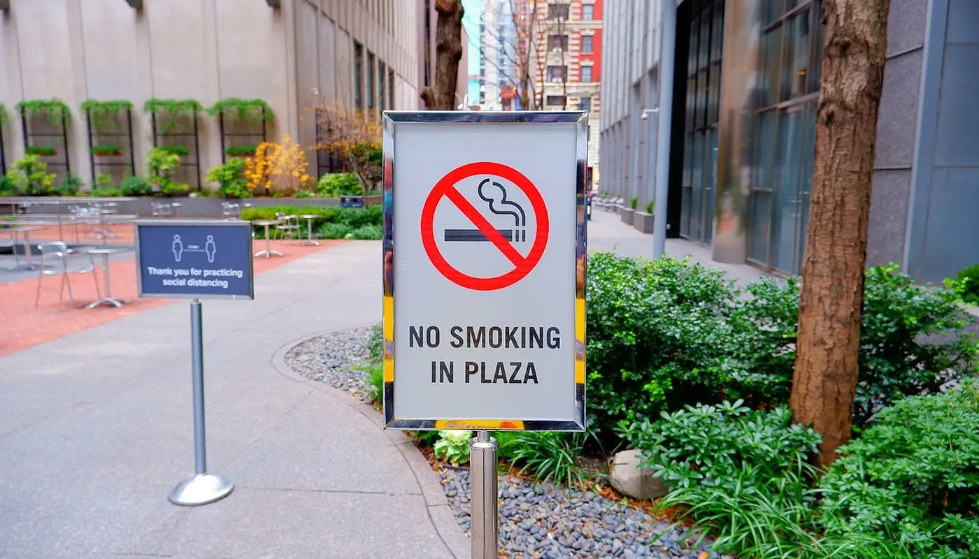 Smoking in New York - No Smoking in Parks