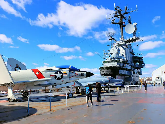 Veterans Day in New York - Intrepid Museum