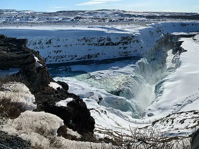 Stopover in Iceland - Waterfall