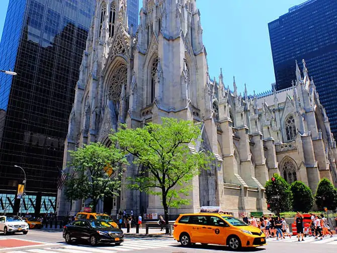 St. Patrick’s Cathedral in New York