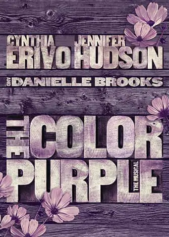 The Color Purple op Broadway - Poster