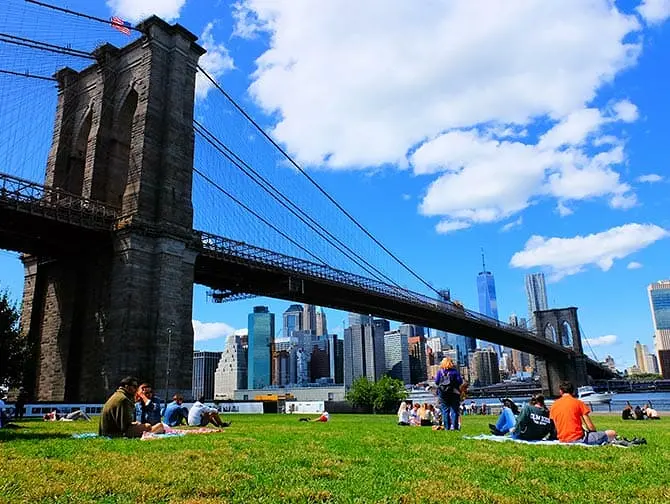 Best Views in New York - Brooklyn Bridge Park