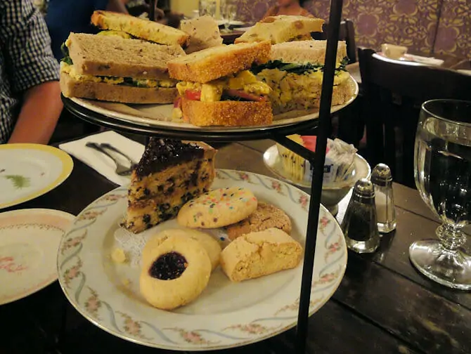 British Food in New York - Alices Tea Cup High Tea