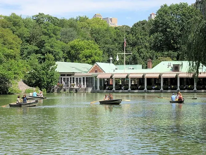 Rowing Boat Rental in Central Park - The Loeb Boathouse