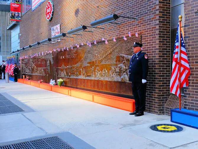 911 in New York - Memorial Wall
