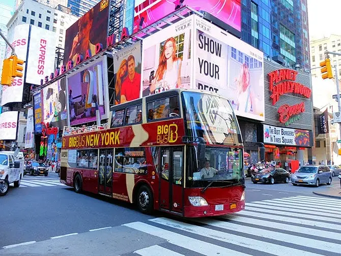 Difference between New York Explorer Pass and New York Pass - Hop on Hop off Bus