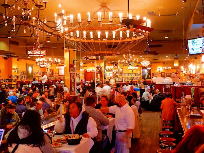 Carmine’s Family Restaurant in New York