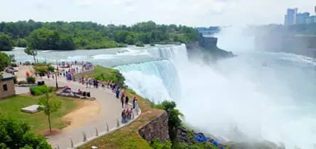 Niagara Falls by plane