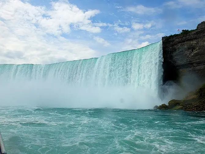 New York to Niagara Falls by Bus Day Trip - View from Maid of the Mist