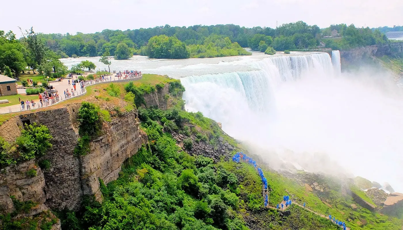 New York to Niagara Falls by Bus Day Trip - View from Observation Point