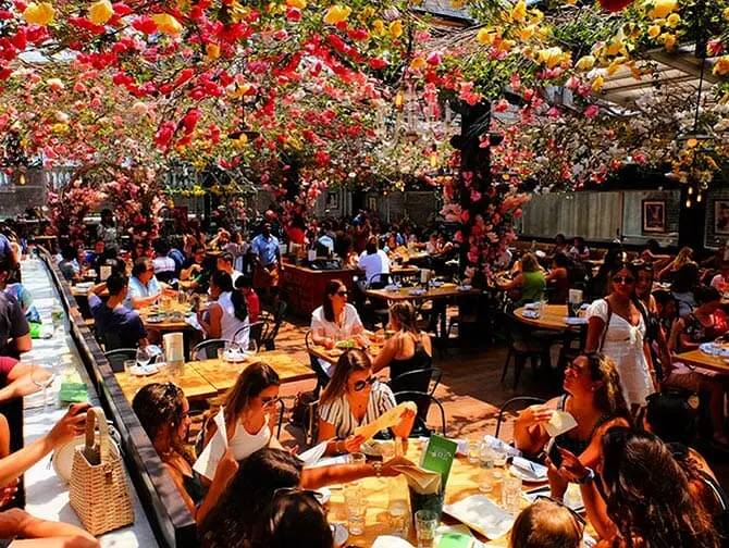 Restaurants in New York - Birreria Rooftop Terrace