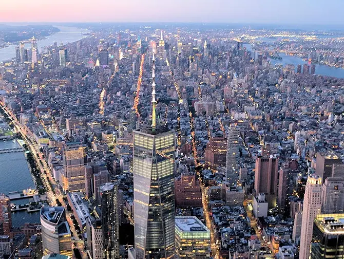 New York Night Helicopter Tour - Freedom Tower