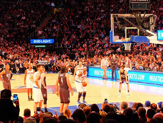 NBA Basketball in New York