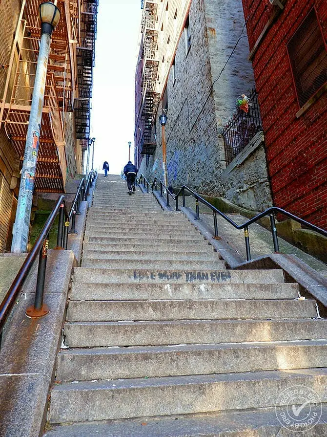 The Bronx in New York - Joker Stairs