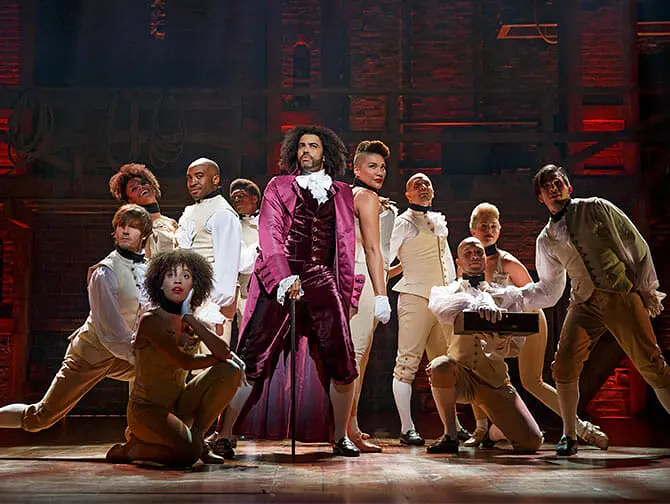 Hamilton on Broadway Tickets - The Company